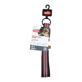 Collier Bivouac Zolux Rouge L 45-55 cm