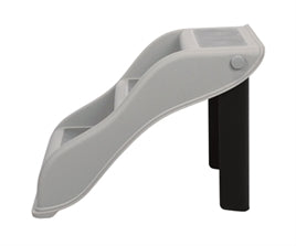 Escalier pliable gris clair 54x34 cm
