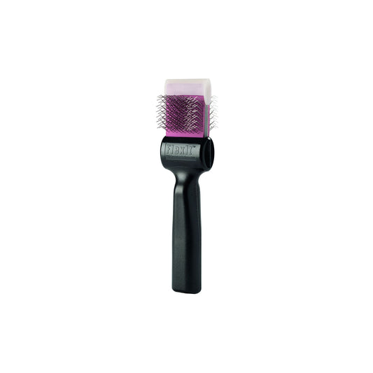 Brosse Twins finition violette picots durs