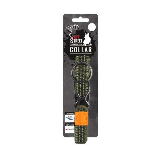 Collier Confort Vert Olive - Taille S