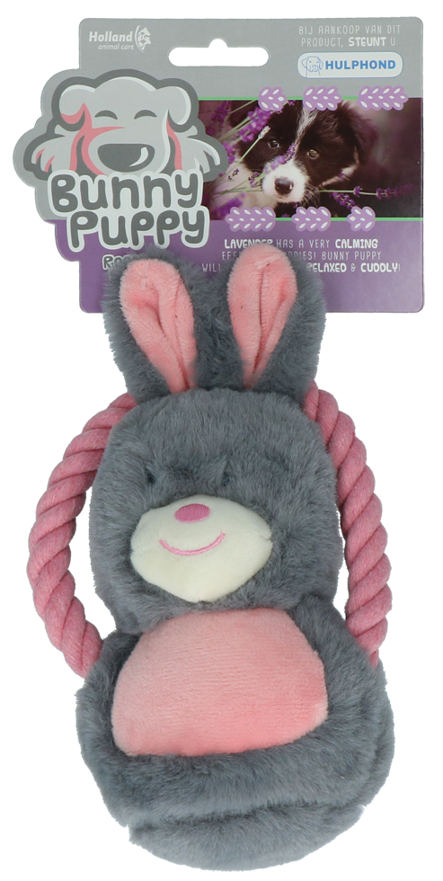 Doudou Lapin Balançoire Corde Lavande