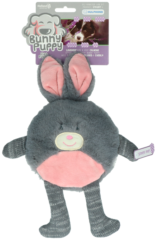 Doudou Lapin Plat Lavande