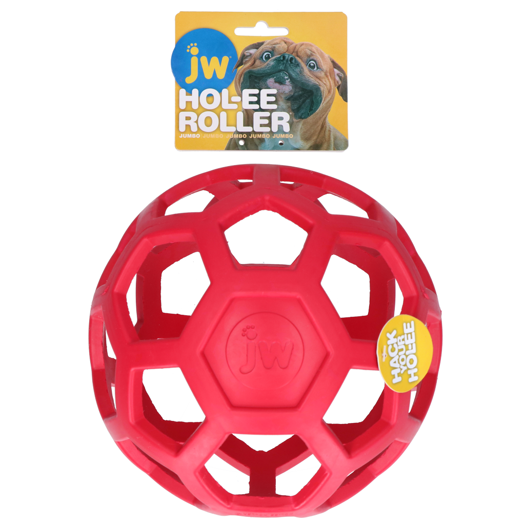 Balle Hol-ee Roller Rouge - Taille Jumbo