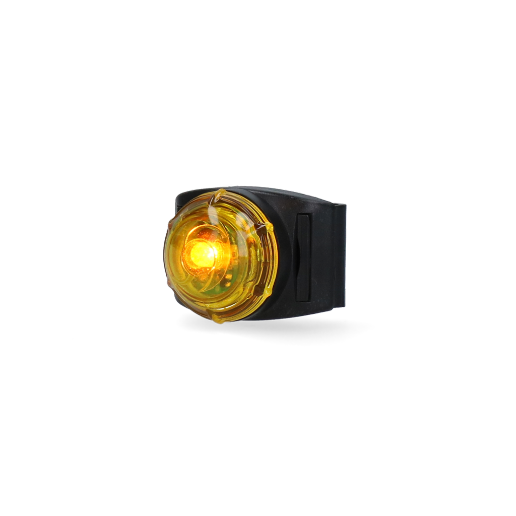 Lumière de Sécurité Jaune - Clip Collier