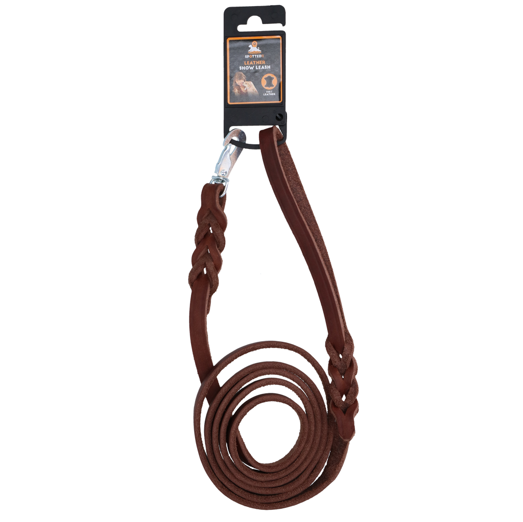 Lederleine Braun 1,8 cm - 180 cm