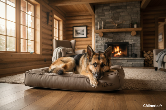 Coussin Lancaster Marron - 120x90 cm
