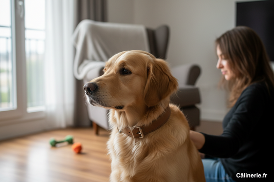 Collier Gloria Oasis Cuir Marron 65 x 3 cm