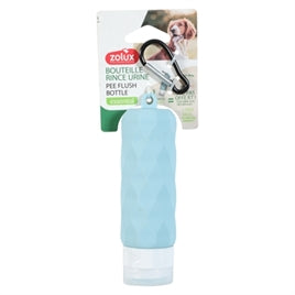 Gourde rince-urine bleu ciel