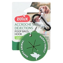 Porte-sachets silicone vert