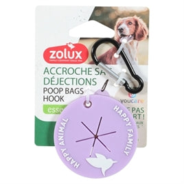 Porte-sachets silicone violet