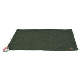 Couverture Billy polycotton éponge verte XL