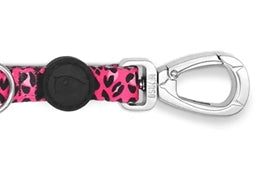 Laisse réglable recyclée Bubble Leo Pink