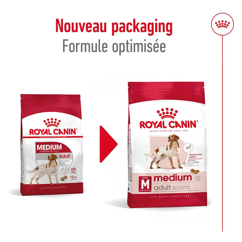 Croquettes Royal Canin Medium Adult 15kg