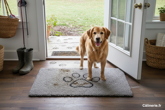 Tapis pour chien Dog Gone Smart Gris 89 x 66 cm