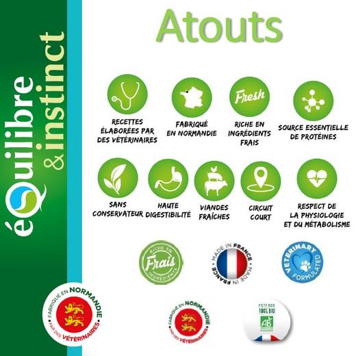 Croquettes BIO Volaille - 5 kg