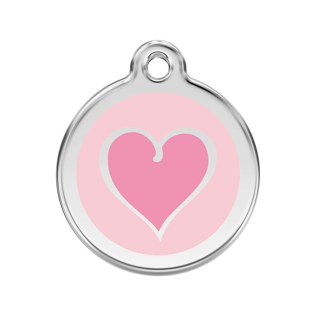 Médaille Cœur Double Roses