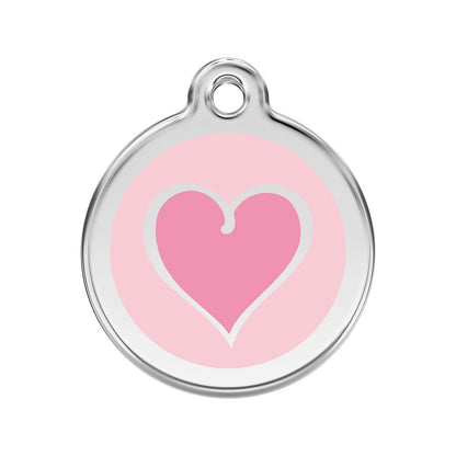 Médaille Cœur Double Roses