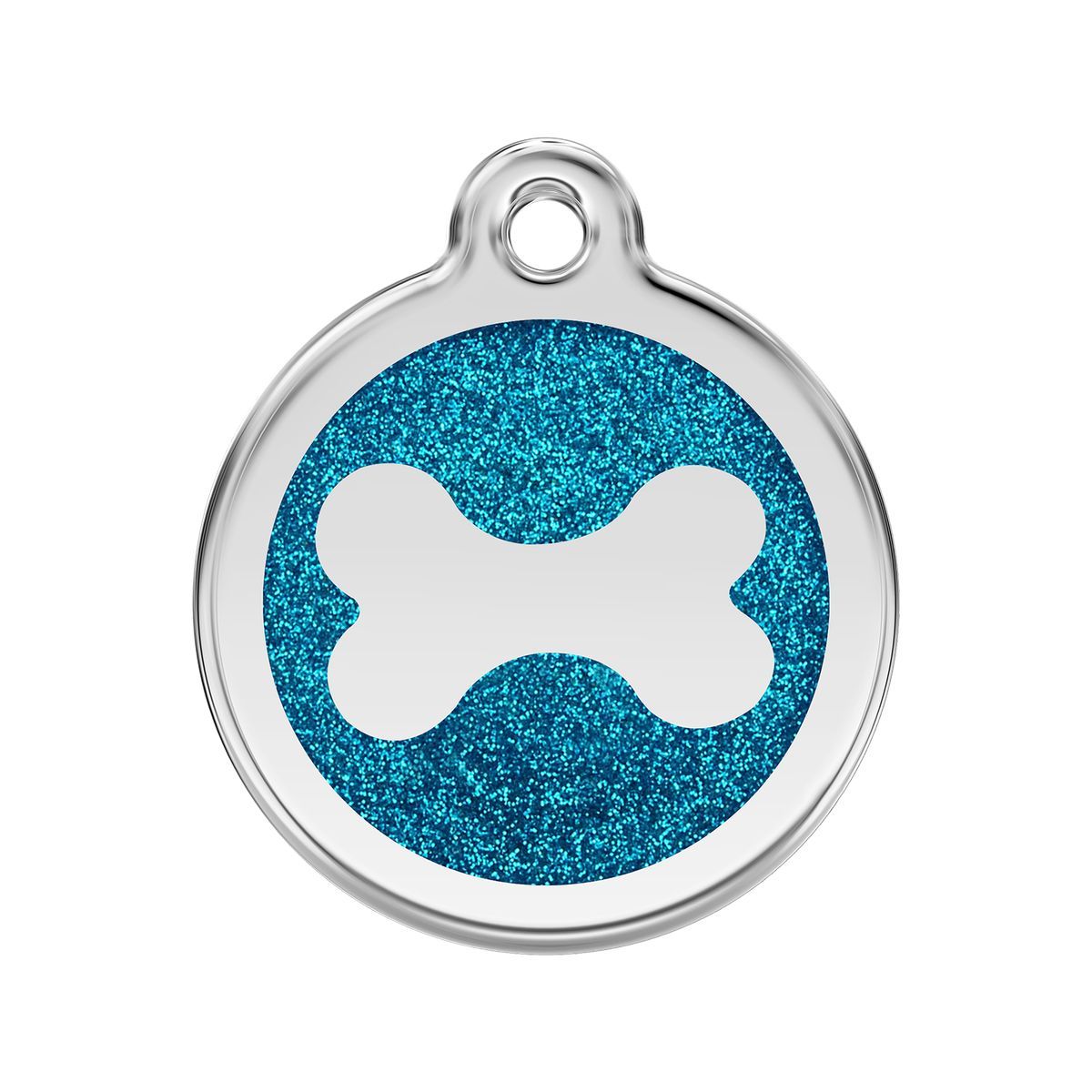 Médaille Os Pailletée