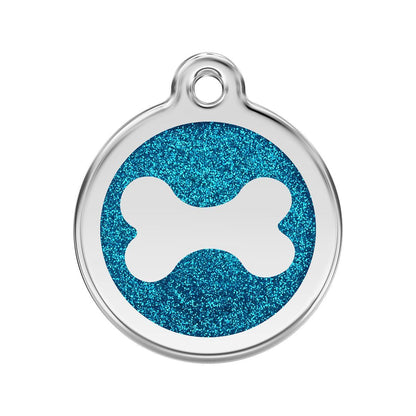 Médaille Os Pailletée