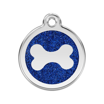 Médaille Os Pailletée