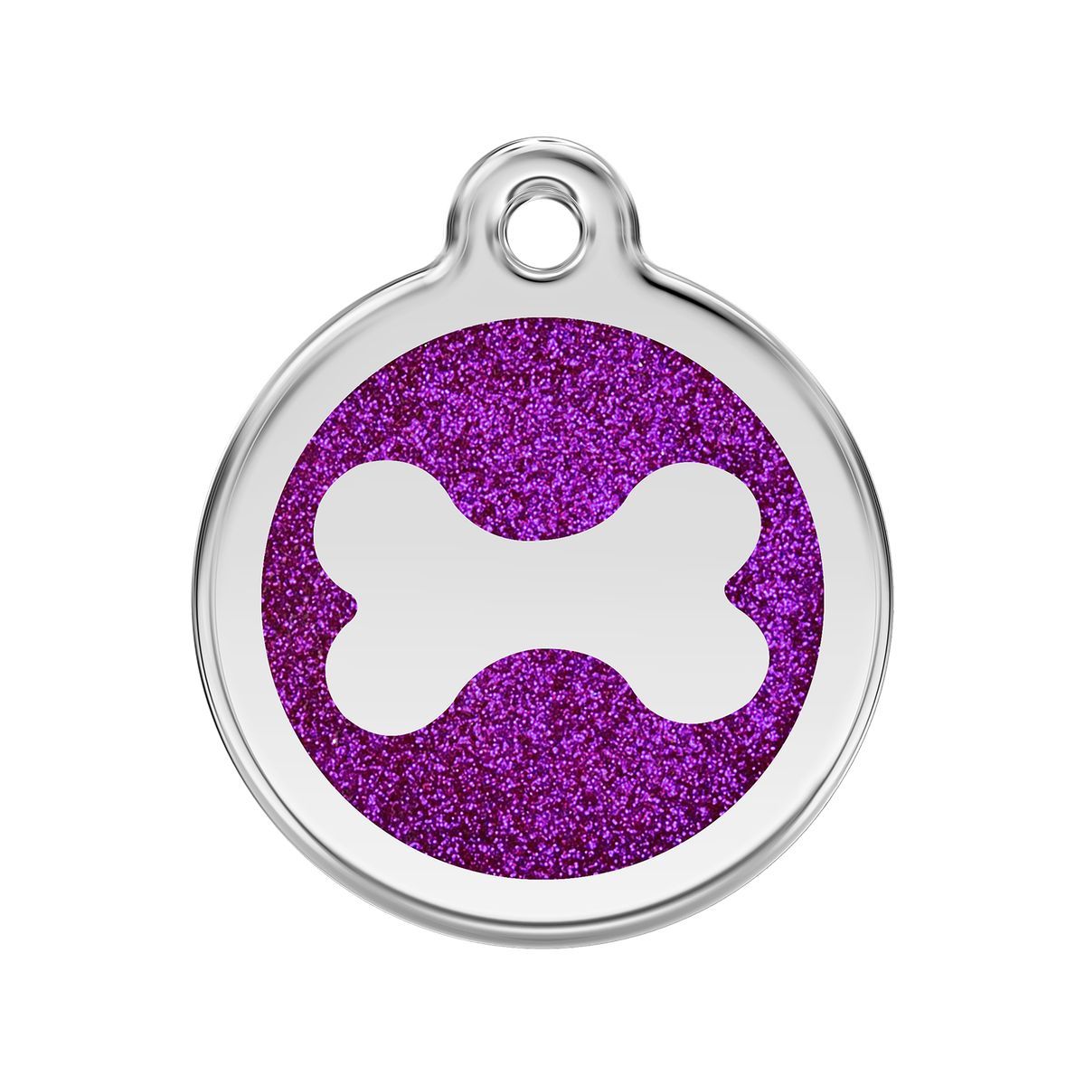 Médaille Os Pailletée