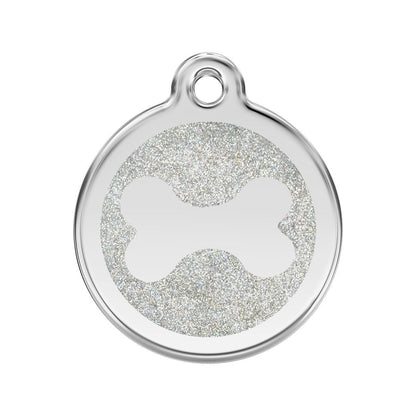 Médaille Os Pailletée