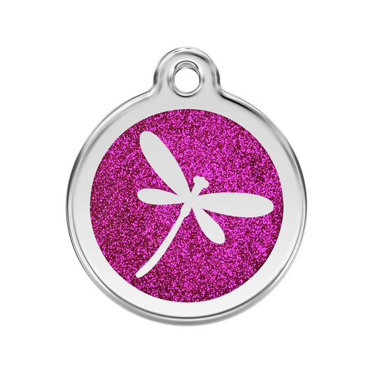 Glitter Dragonfly Medal