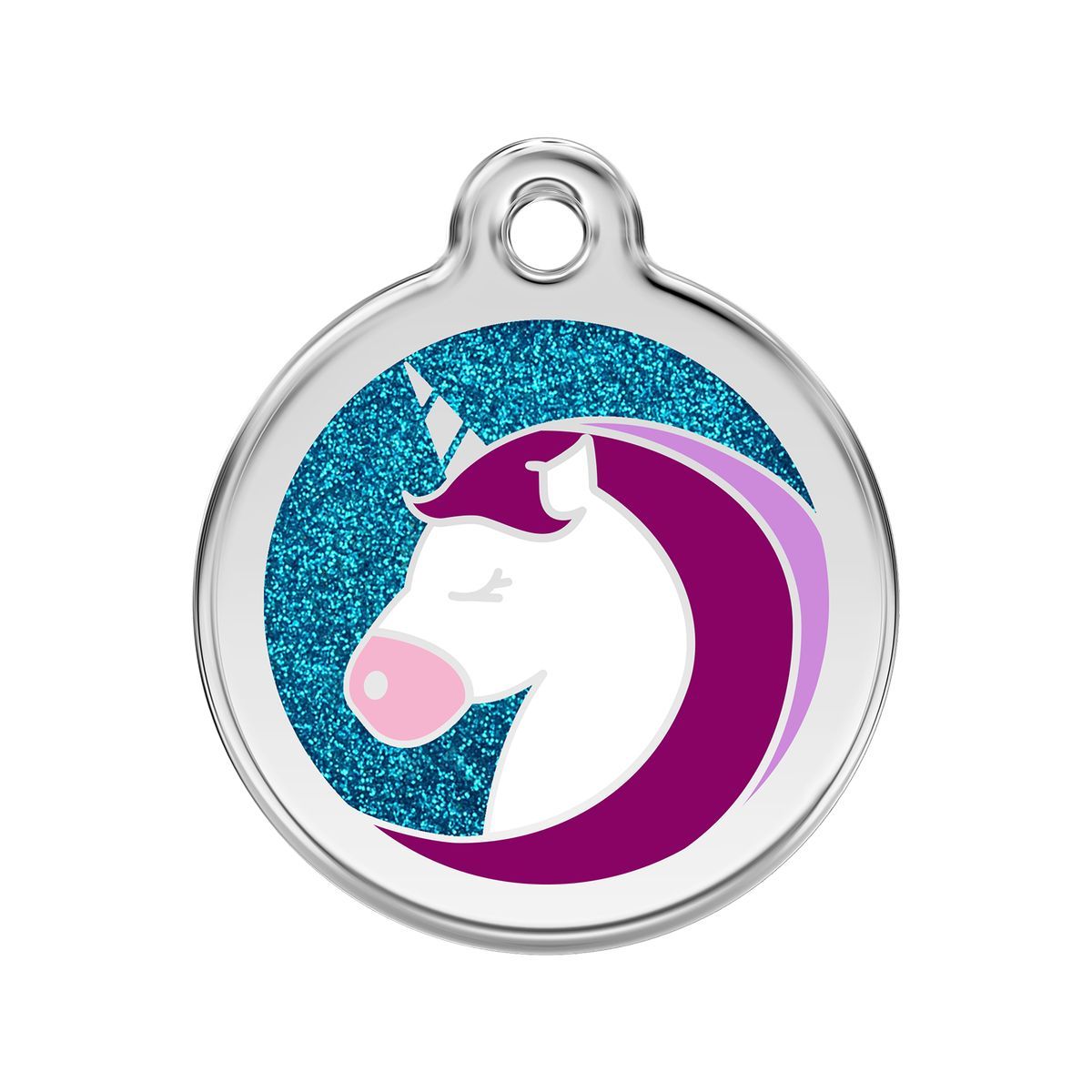 Médaille Licorne Pailletée