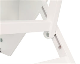 Escalier réglable blanc 67x40 cm