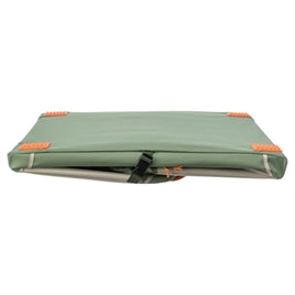Cage de voyage pliable vert olive/beige 47,5x70 cm