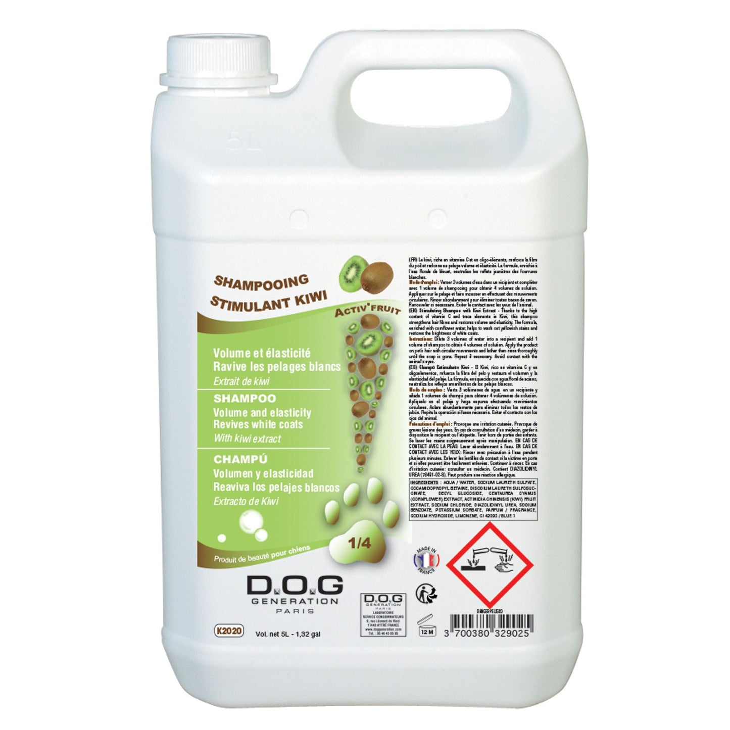 Shampoing Stimulant Kiwi