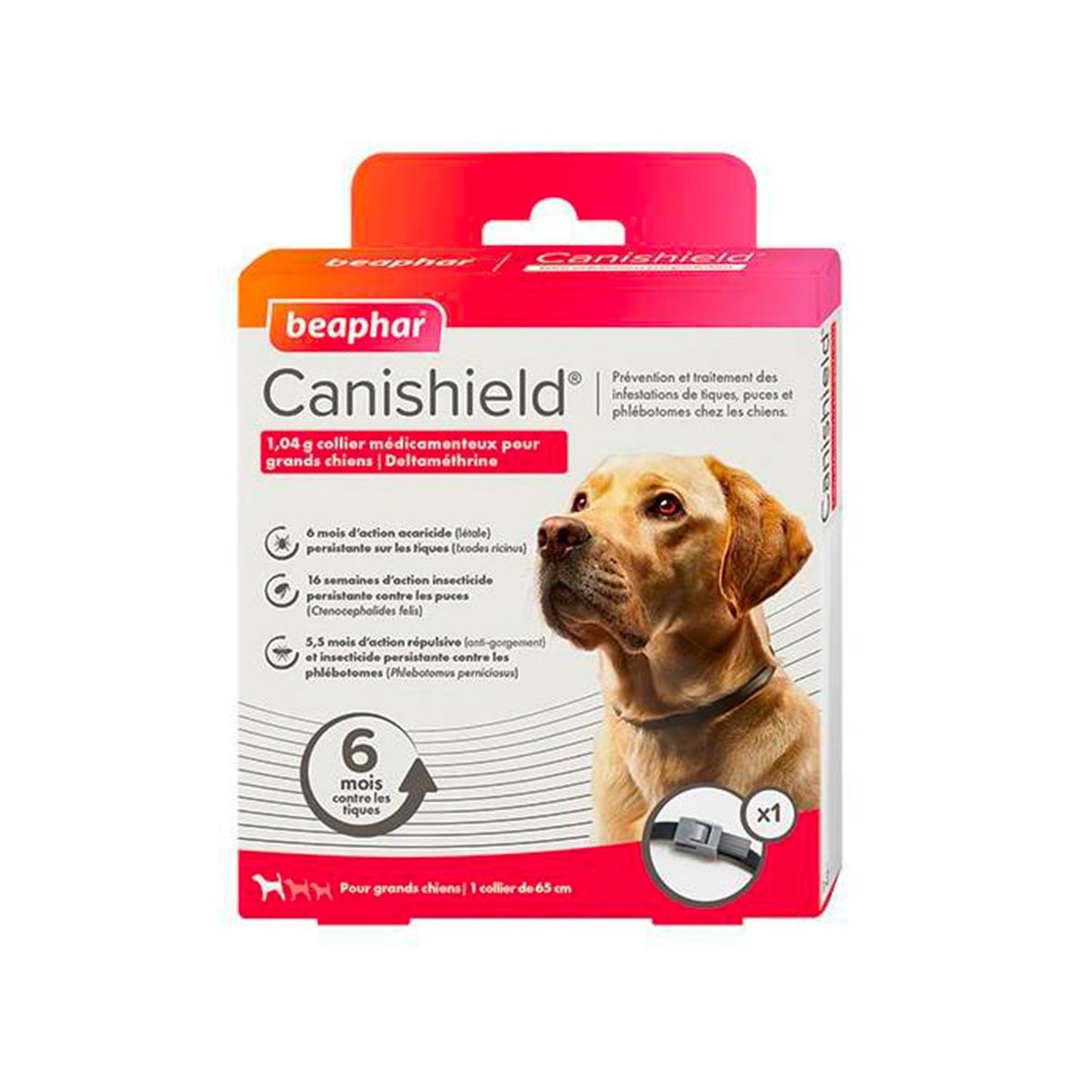 Collier antiparasitaire Canishield