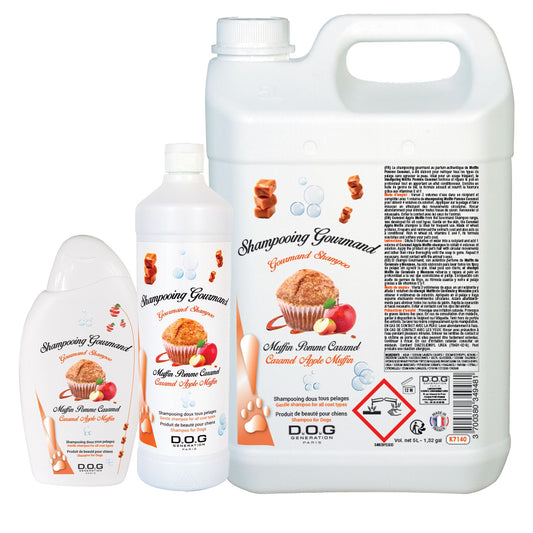 Shampoing Gourmand Muffin Pomme Caramel