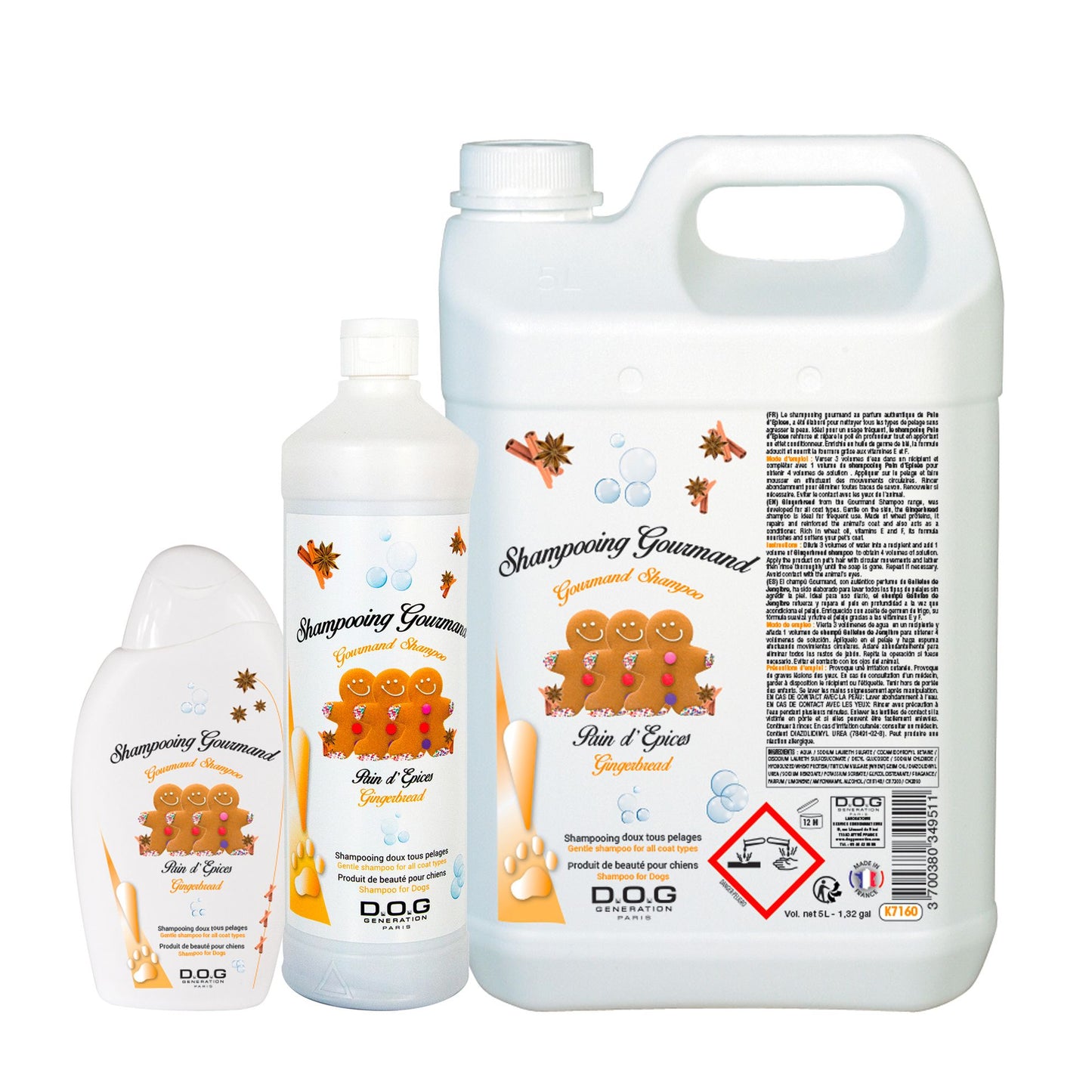 Shampoing Gourmand Pain d'Épices