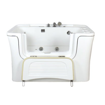 Baignoire spa avec porte