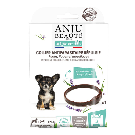 Collier antiparasitaire répulsif chiot