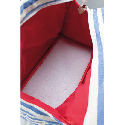 Sac de transport Summer Vibes rayé 41x19x32cm