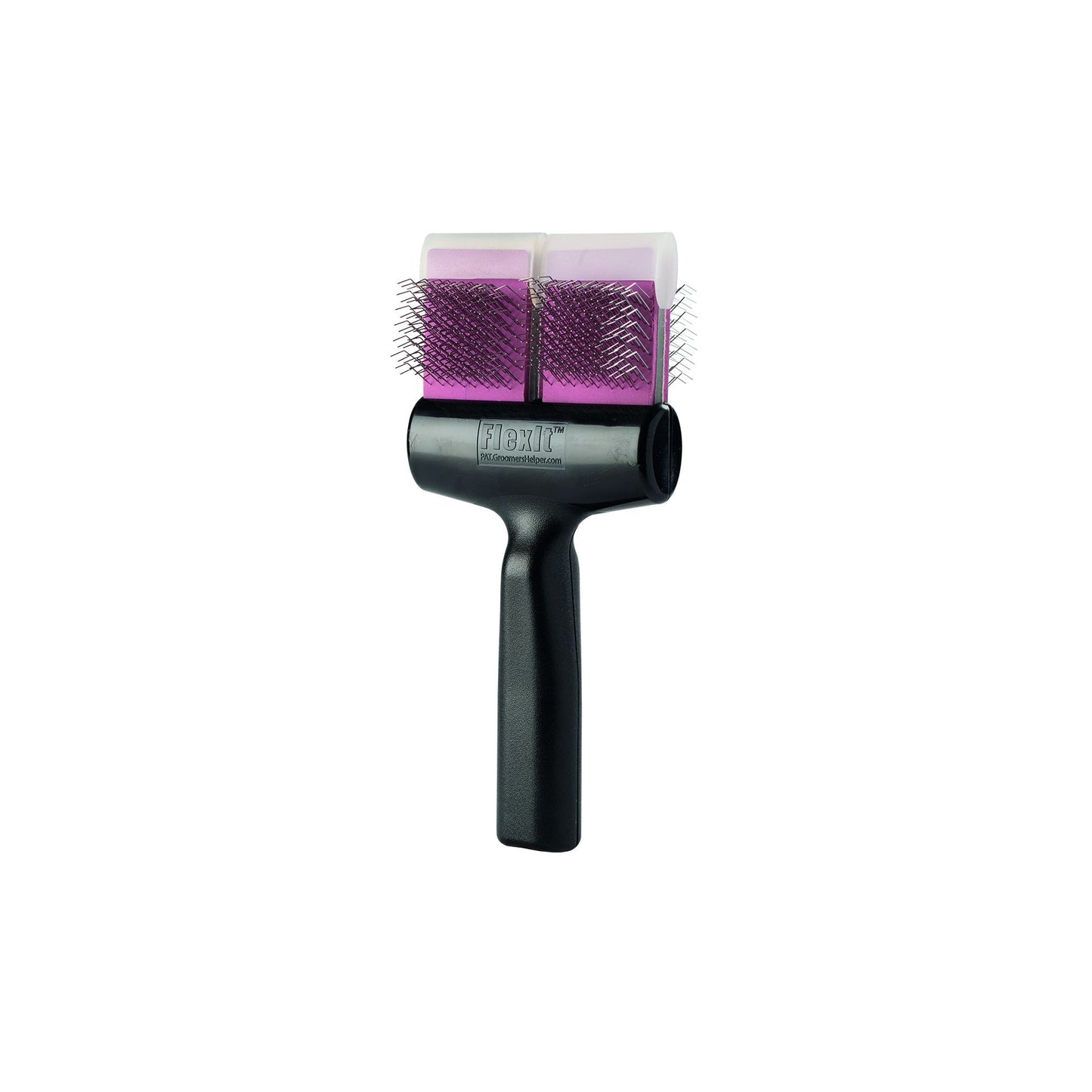 Brosse Twins finition violette picots durs