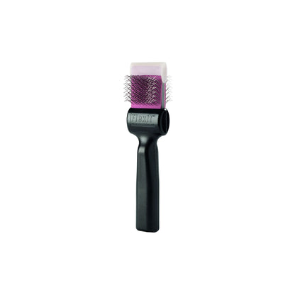 Brosse Twins finition violette picots durs