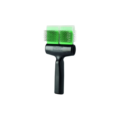 Brosse Twins finition verte picots souples