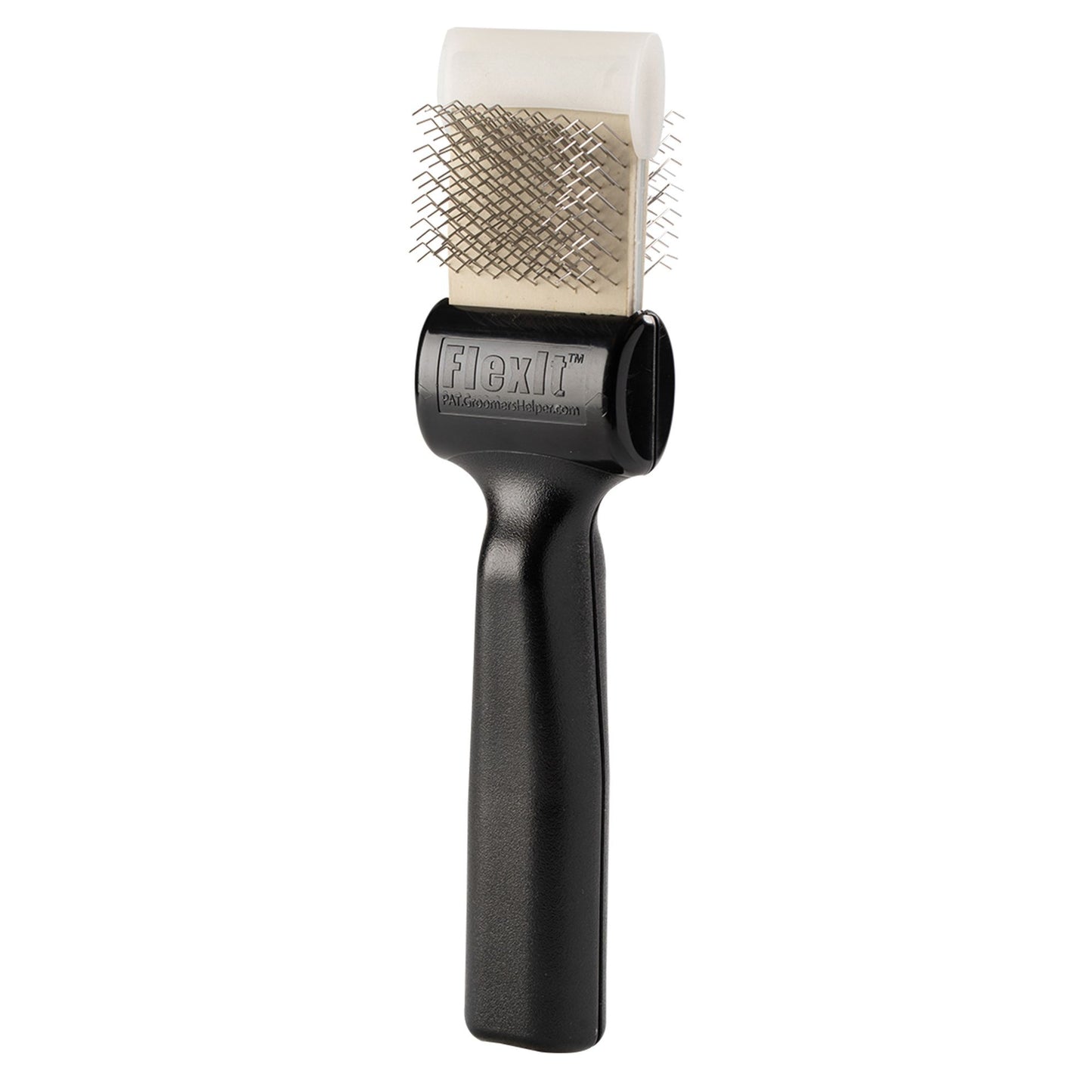 Brosse Twins argent picots durs sous-poil