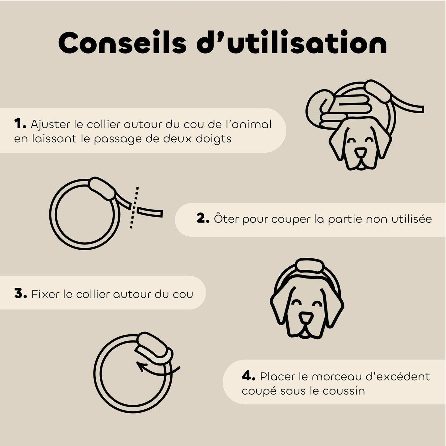 Collier insectifuge