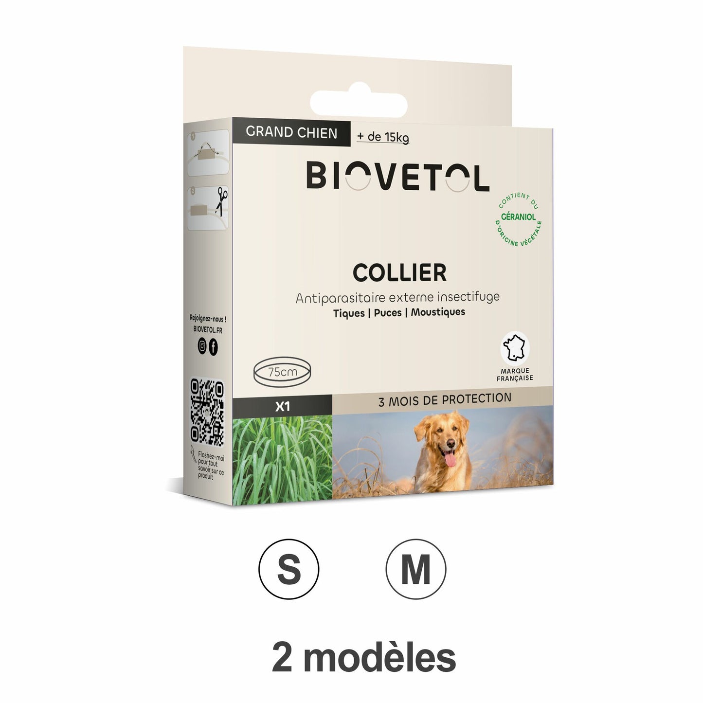 Collier insectifuge