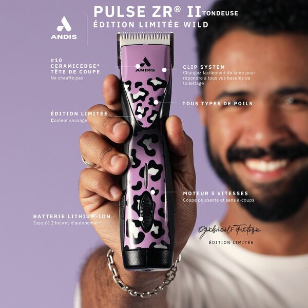 Tondeuse Andis Pulse ZR® II Limited Edition Wild