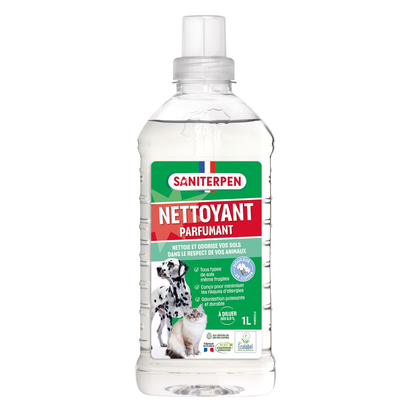Nettoyant Parfumant Douceur de Coton 1L