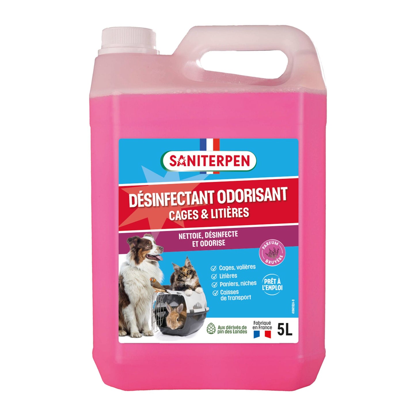 Désinfectant Odorisant Cages & Litières
