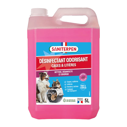 Désinfectant Odorisant Cages & Litières