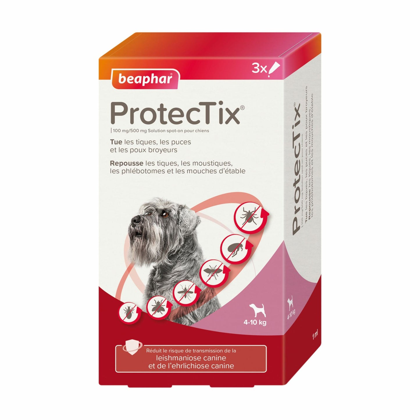 Protectix® Spot-On – 3 pipettes antiparasitaires