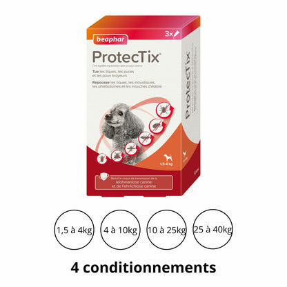 Protectix® Spot-On – 3 pipettes antiparasitaires