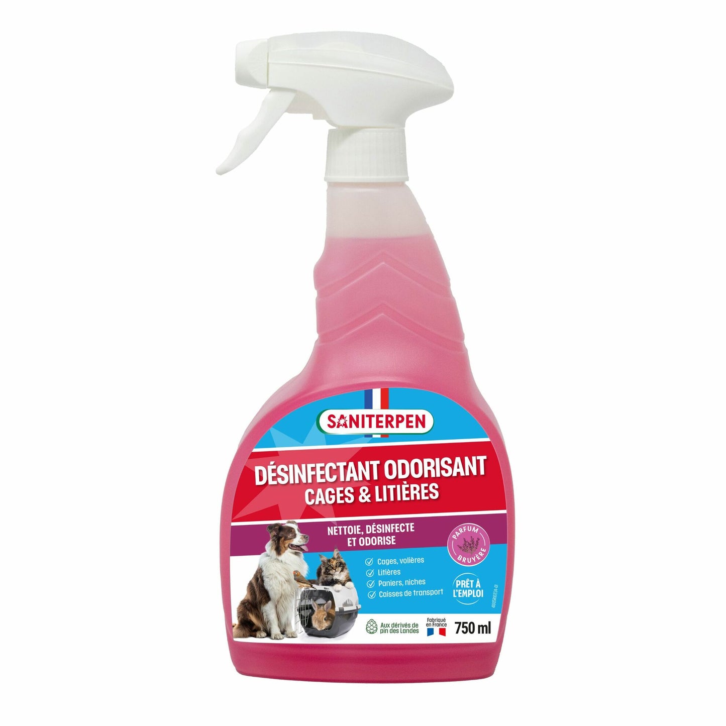 Désinfectant Odorisant Cages & Litières